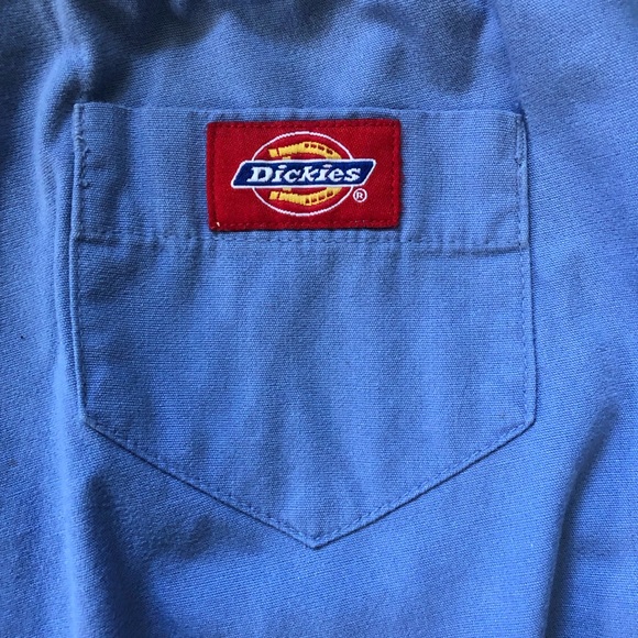 Dickies light blue lightweight scrubs - Picture 2 of 5